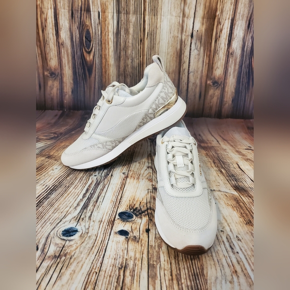 Michael Kors Allie Stride Mesh and Logo Trainer - Picture 4 of 14